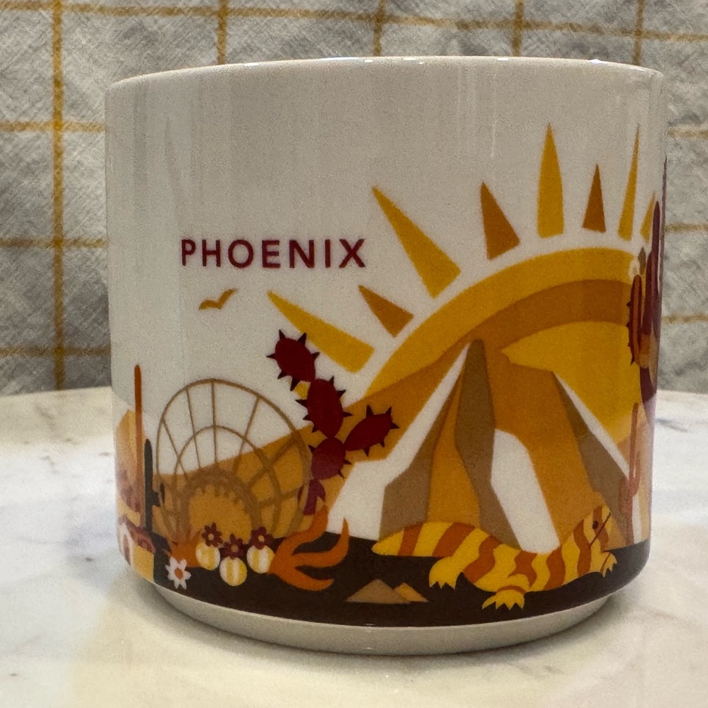 Starbucks Phoenix Mug. Part of Starbucks 2017 You Are Here collection.